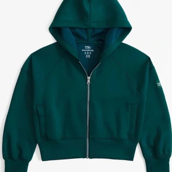 abercrombie kids Other - Abercrombie Kids YPB Neoknit Active Kids Zip-Up Hoodie, Teal, Size 11/12